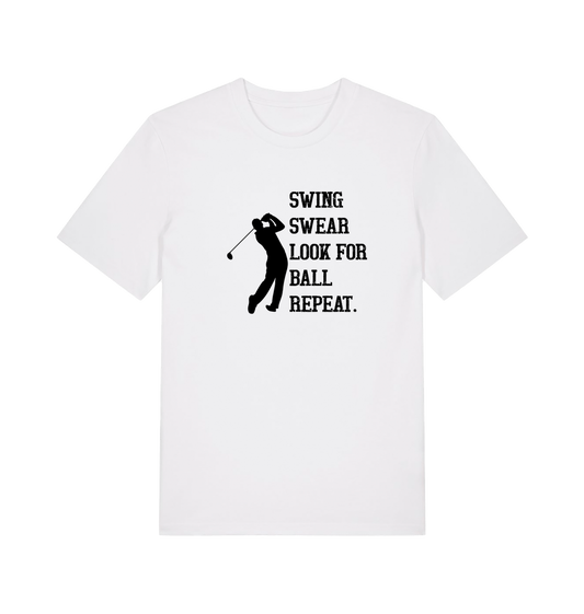 White Printed T-shirt Front