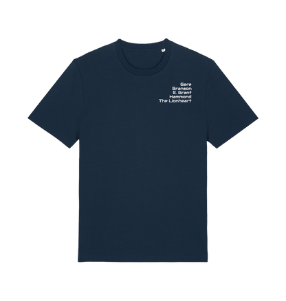 French Navy Printed T-shirt Front