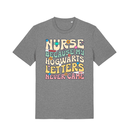 Mid Heather Grey Printed T-shirt Front