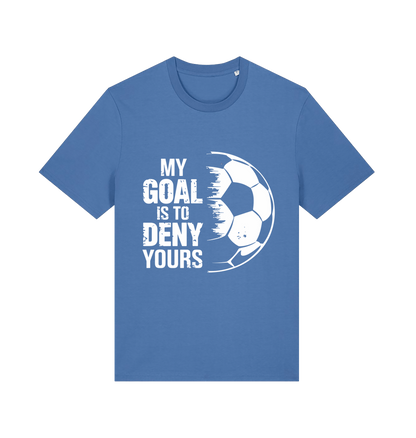 Bright Blue Printed T-shirt Front