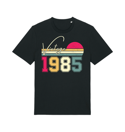 Black Printed T-shirt Front