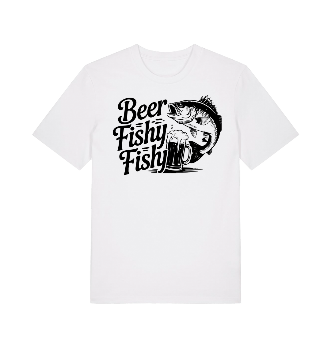 White Printed T-shirt Front