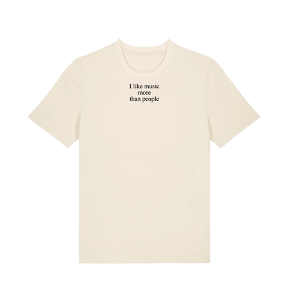 Natural Raw Printed T-shirt Front