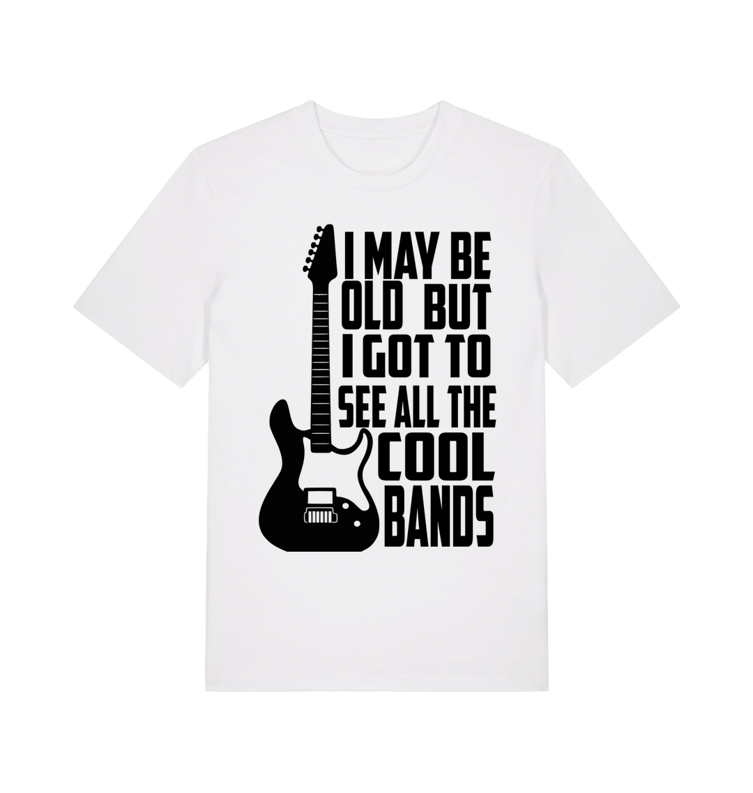 White Printed T-shirt Front