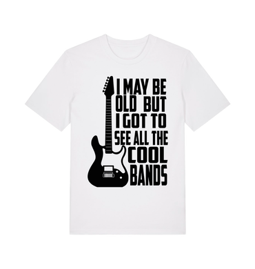 White Printed T-shirt Front