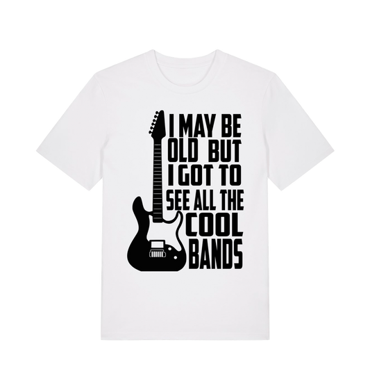 White Printed T-shirt Front