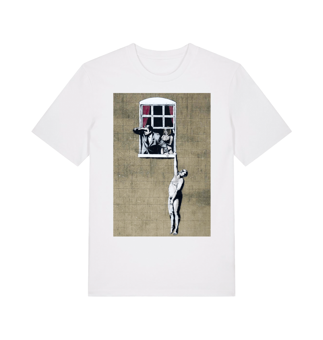 White Printed T-shirt Front