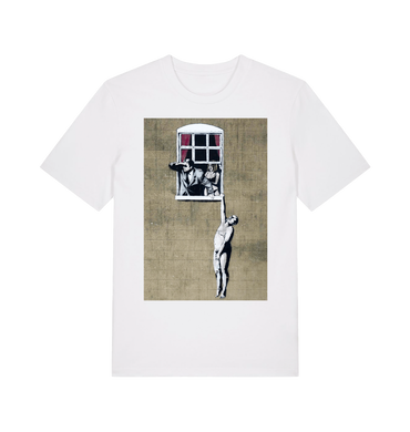 White Printed T-shirt Front