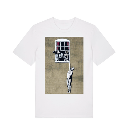 White Printed T-shirt Front