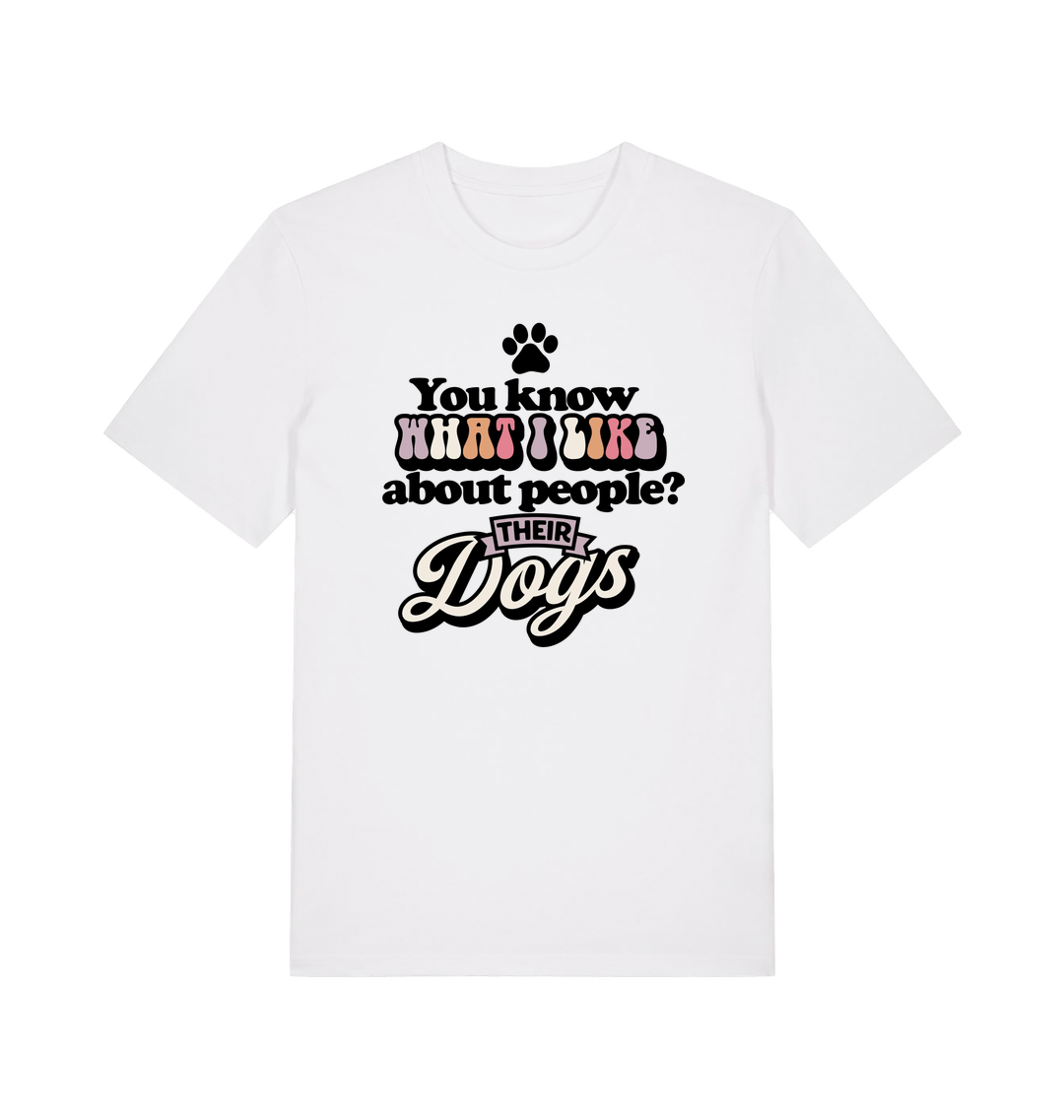 White Printed T-shirt Front