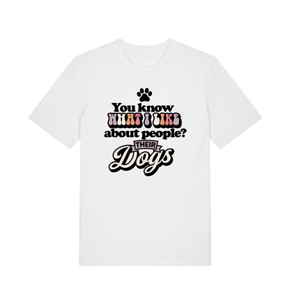 White Printed T-shirt Front