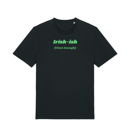 Black Printed T-shirt Front