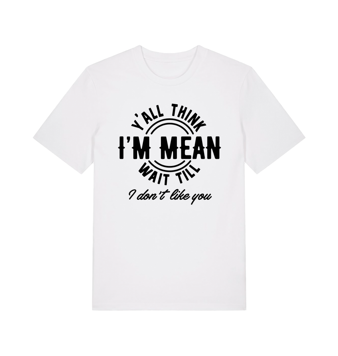 White Printed T-shirt Front