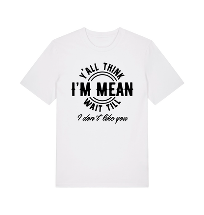 White Printed T-shirt Front