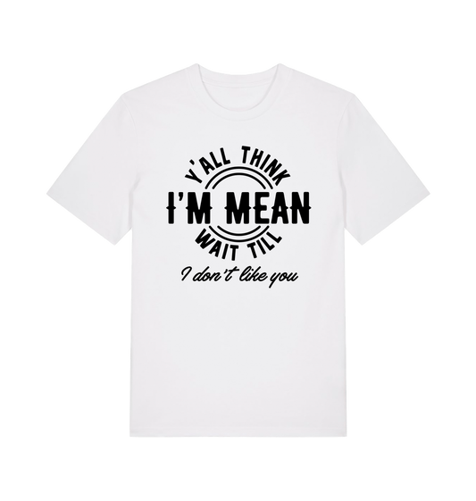 White Printed T-shirt Front