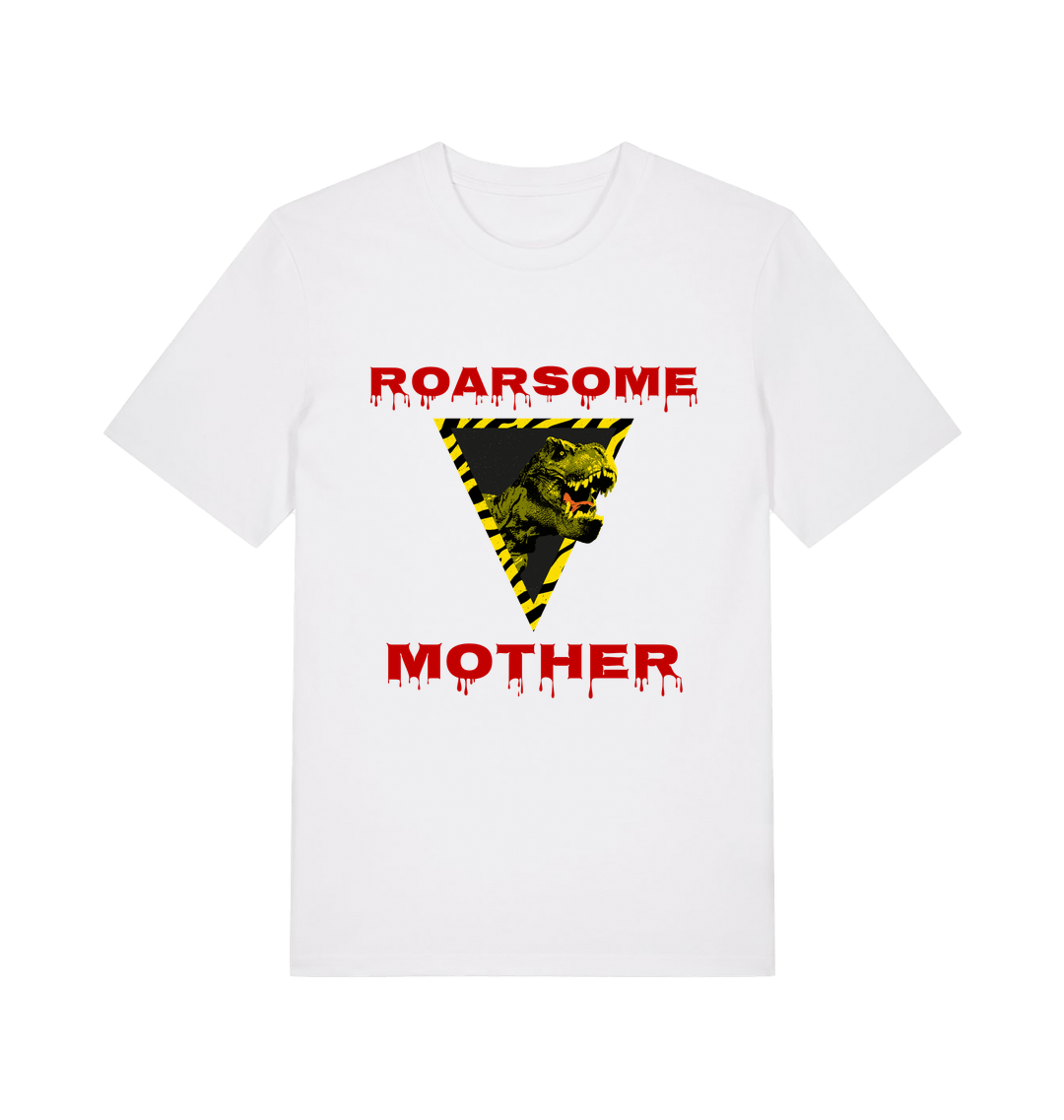 White Printed T-shirt Front