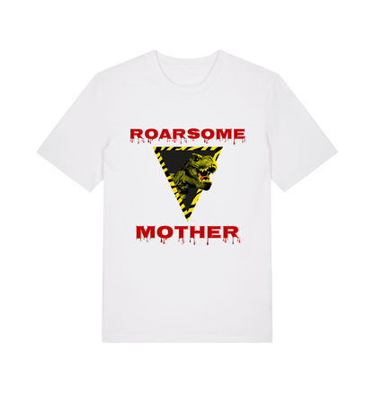 White Printed T-shirt Front