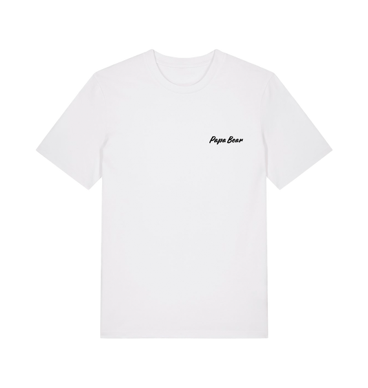 White Printed T-shirt Front