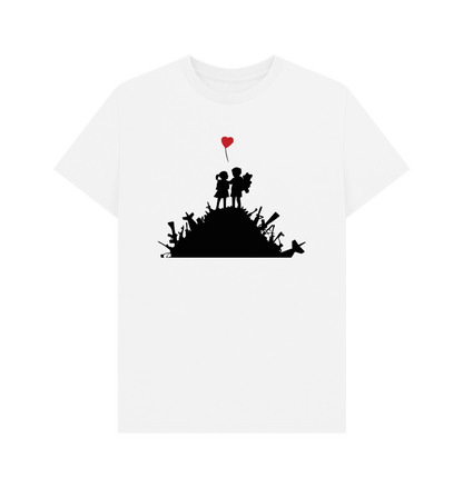 White Printed T-shirt Front