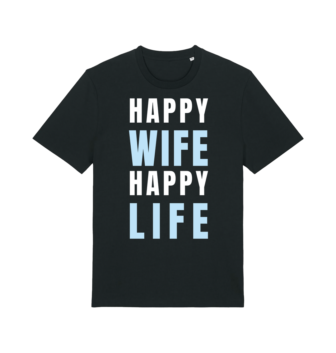 Black Printed T-shirt Front