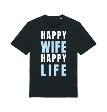 Black Printed T-shirt Front