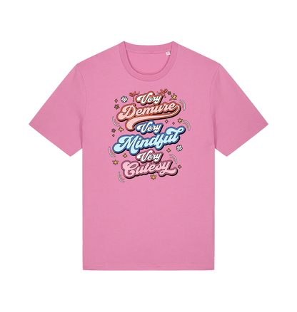 Bubble Pink Printed T-shirt Front