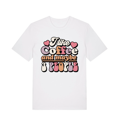 White Printed T-shirt Front