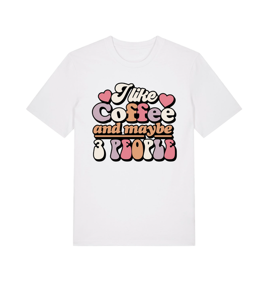 White Printed T-shirt Front