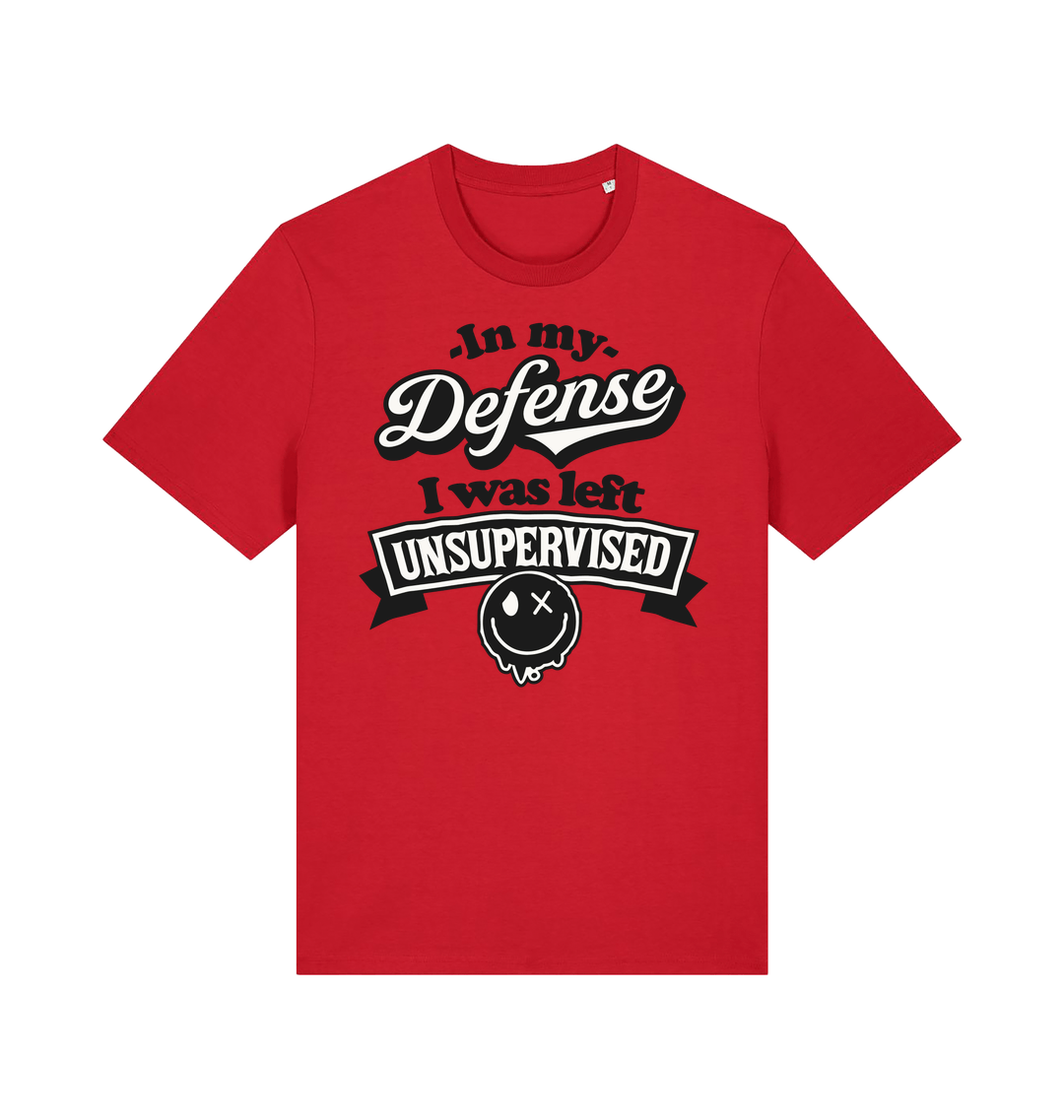 Red Printed T-shirt Front