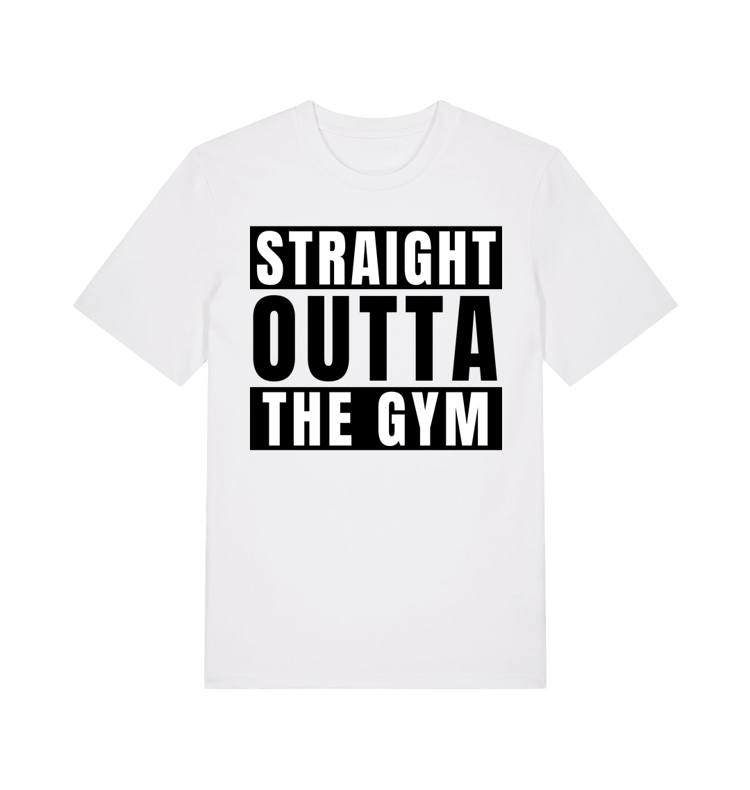 White Printed T-shirt Front