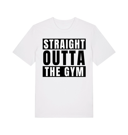 White Printed T-shirt Front