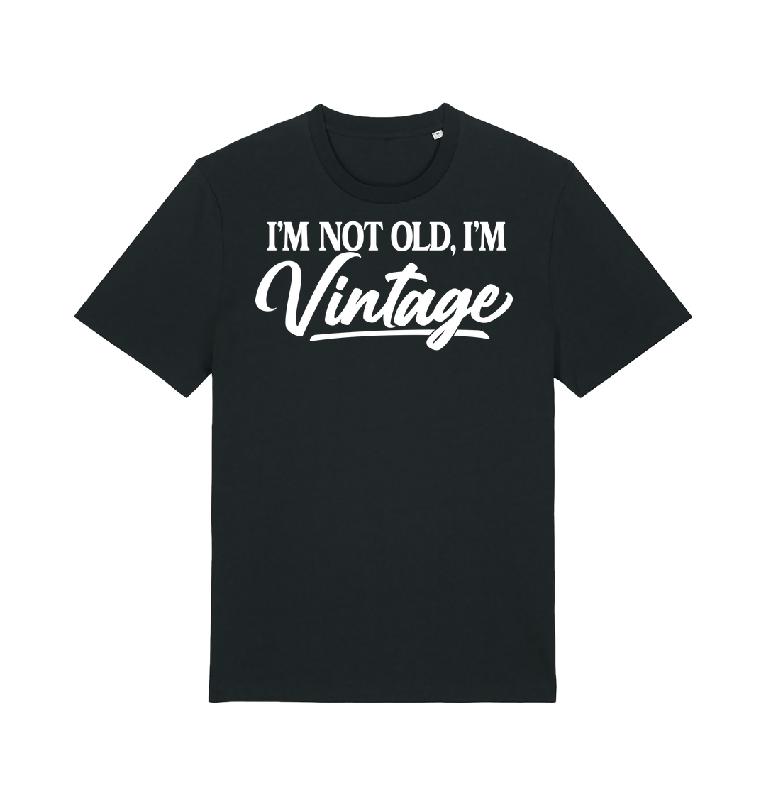 Black Printed T-shirt Front