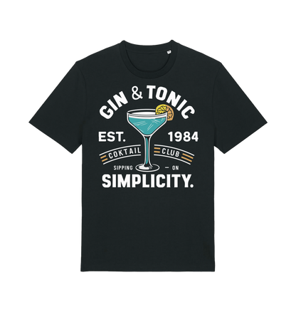 Black Printed T-shirt Front