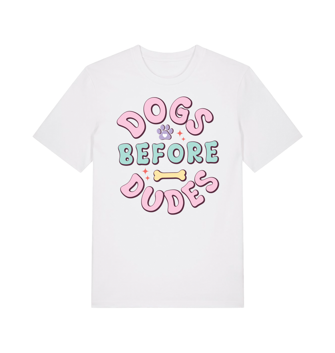 White Printed T-shirt Front