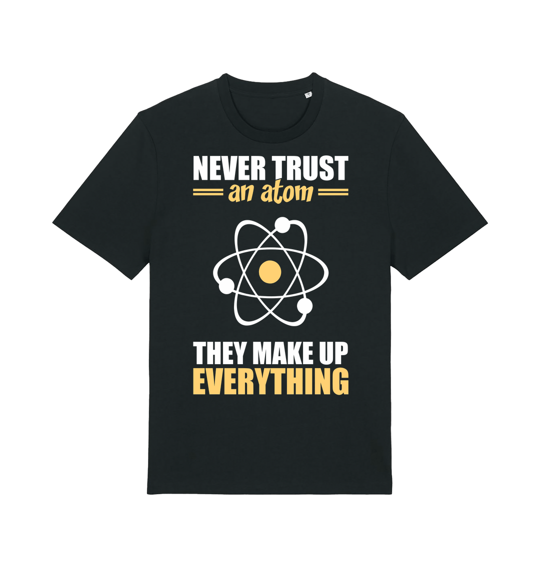 Black Printed T-shirt Front