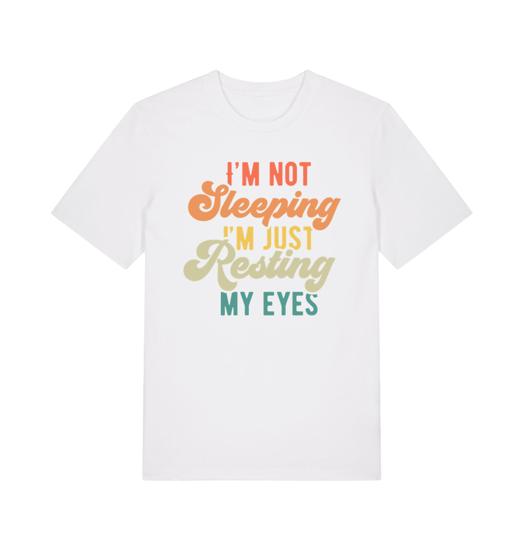 White Printed T-shirt Front