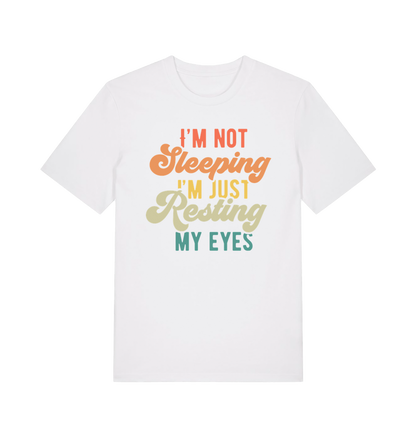 White Printed T-shirt Front