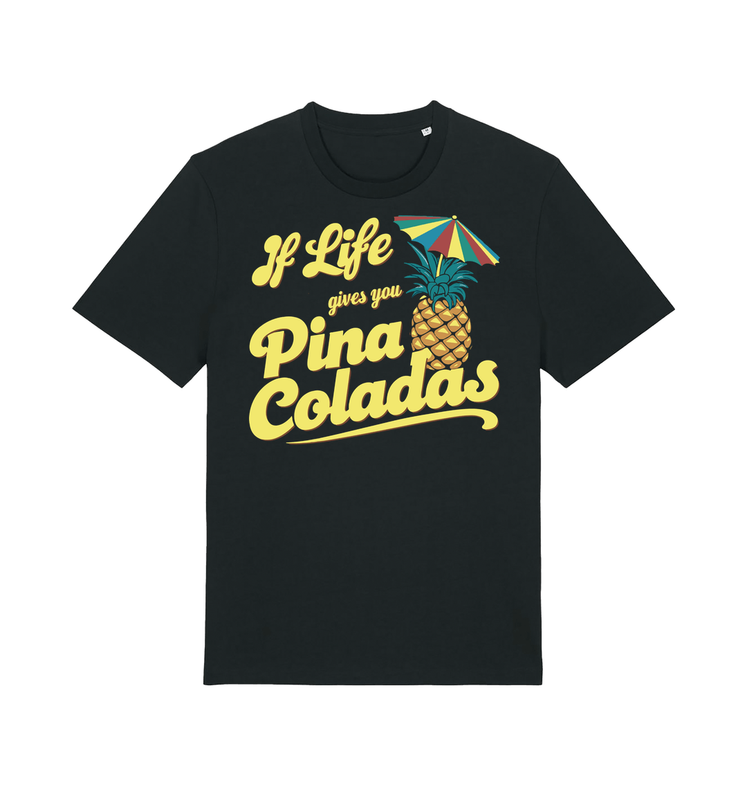Black Printed T-shirt Front