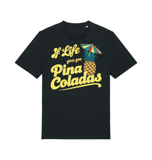 Black Printed T-shirt Front