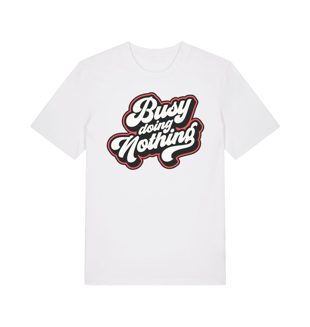 White Printed T-shirt Front