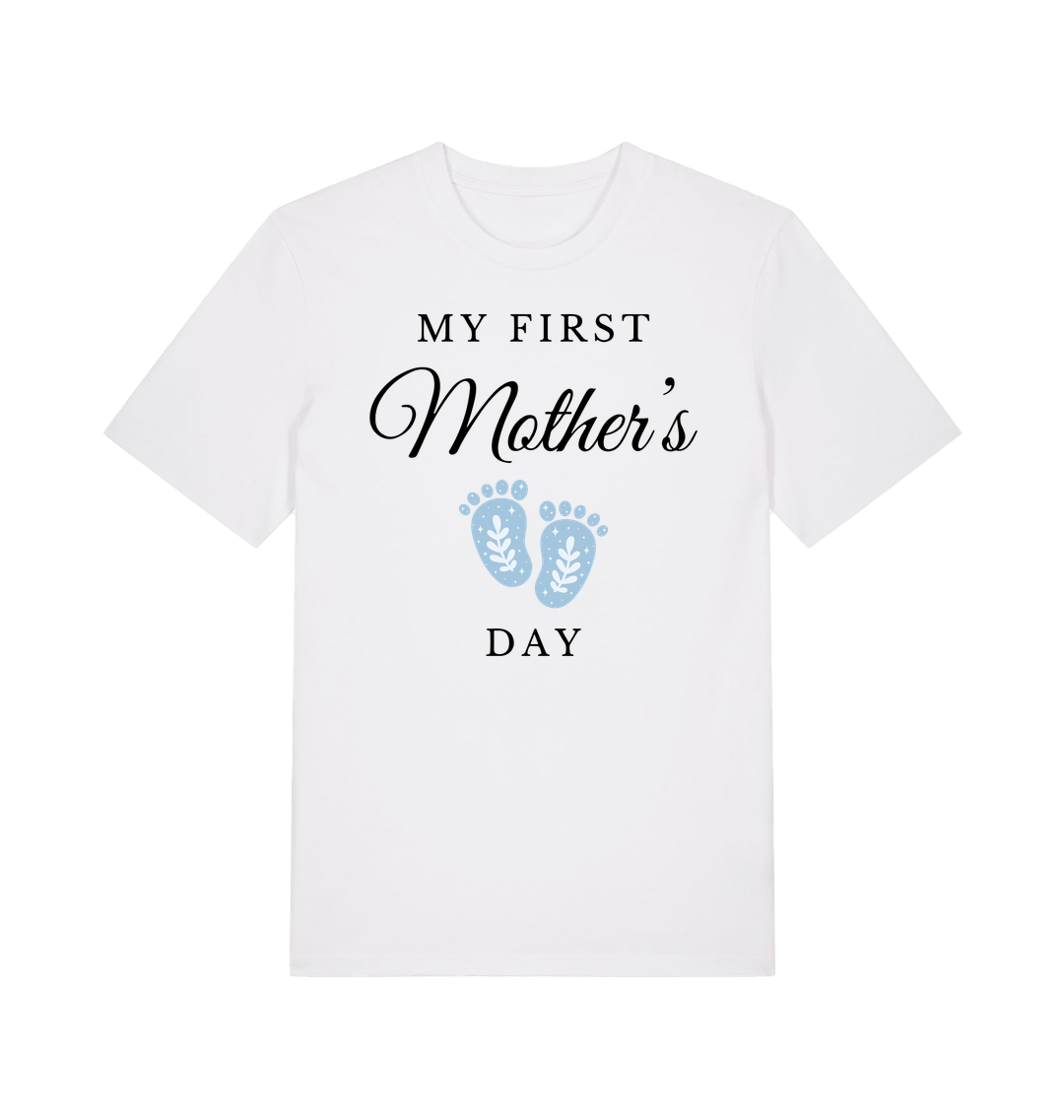 White Printed T-shirt Front