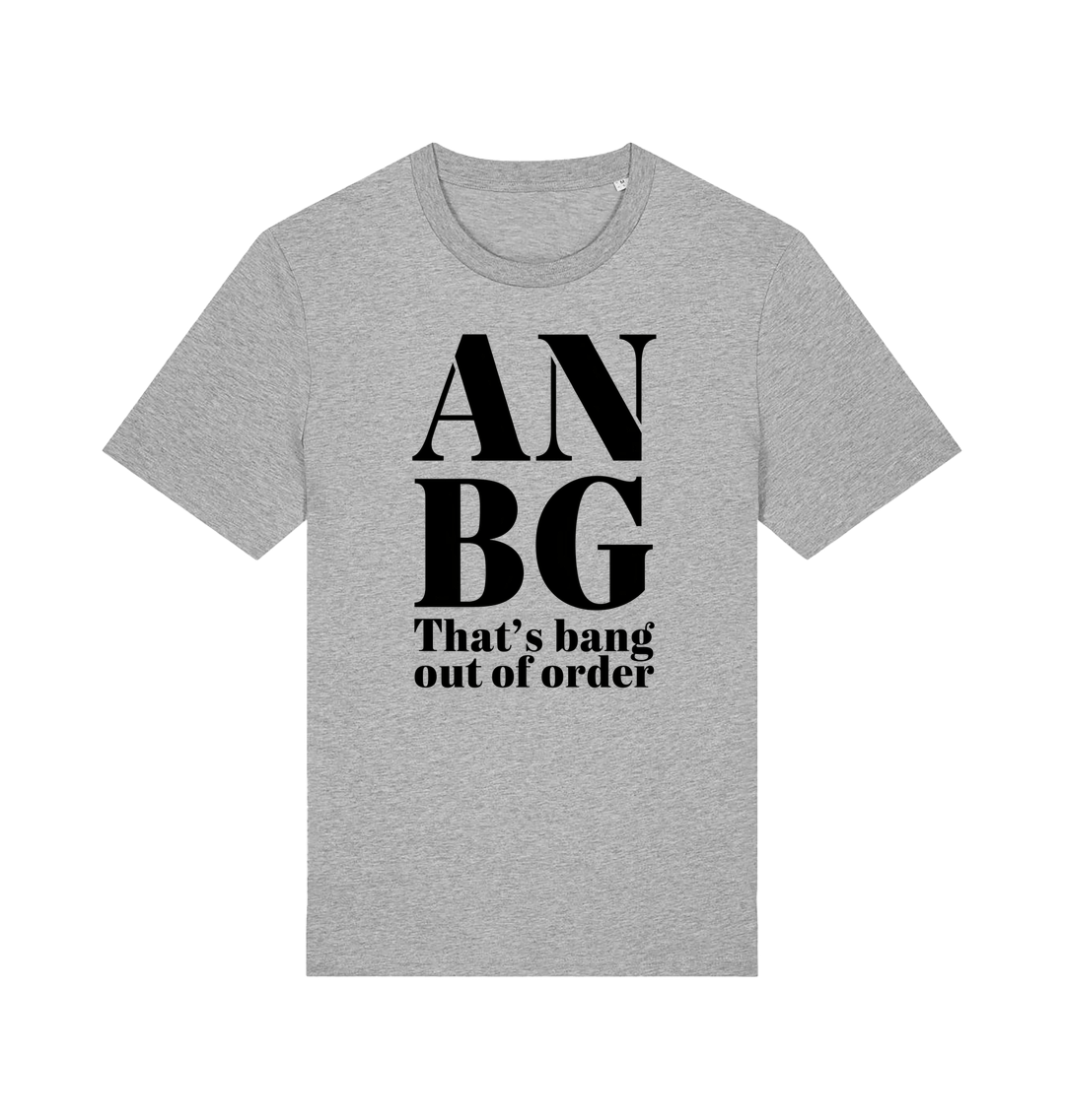 Heather Grey Printed T-shirt Front