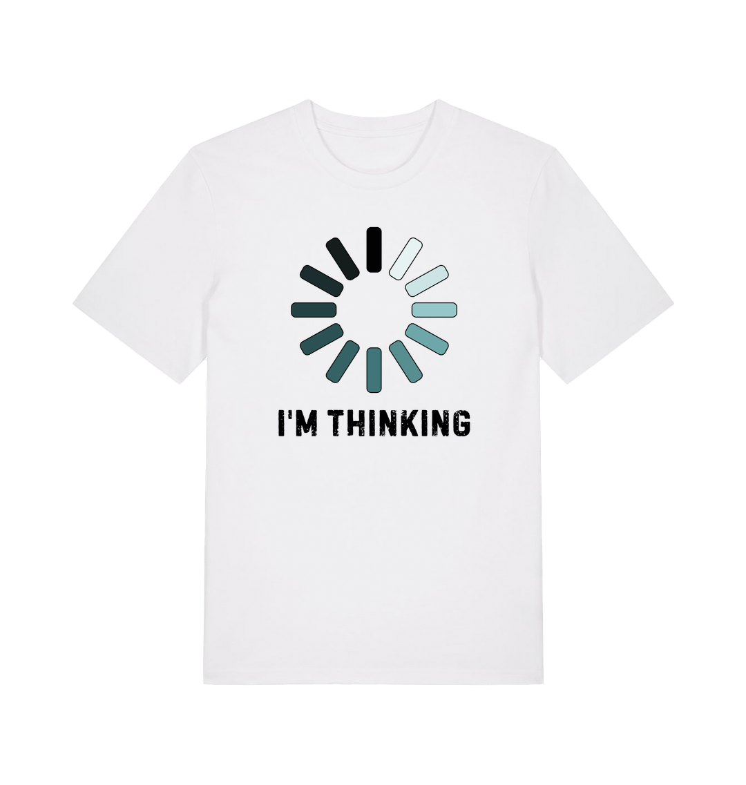 White Printed T-shirt Front