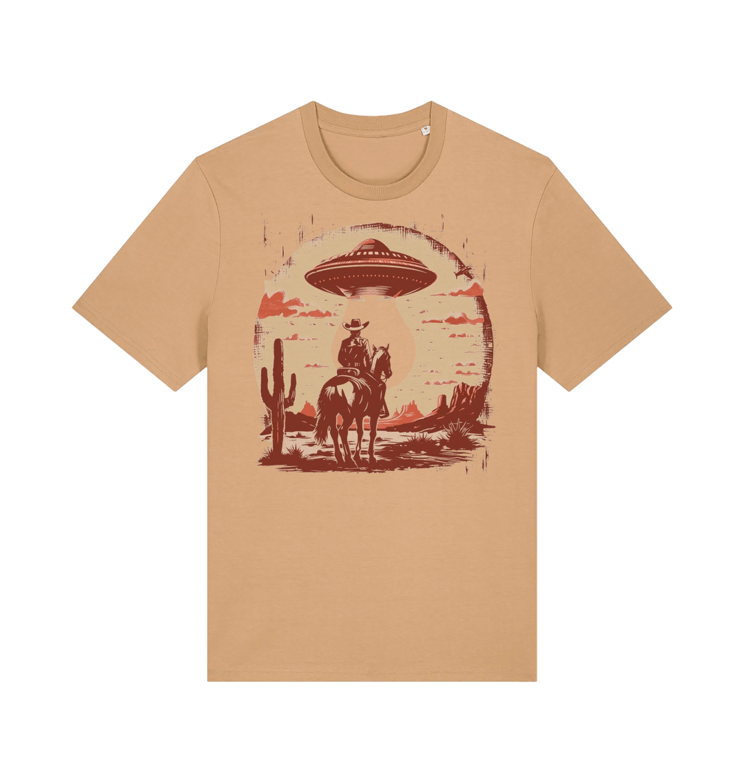 Latte Printed T-shirt Front