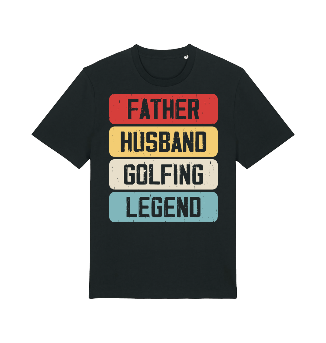Black Printed T-shirt Front