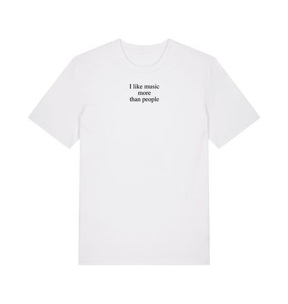 White Printed T-shirt Front
