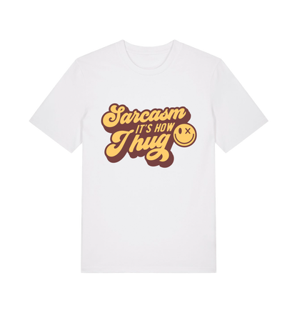 White Printed T-shirt Front