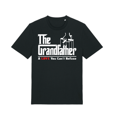 Black Printed T-shirt Front
