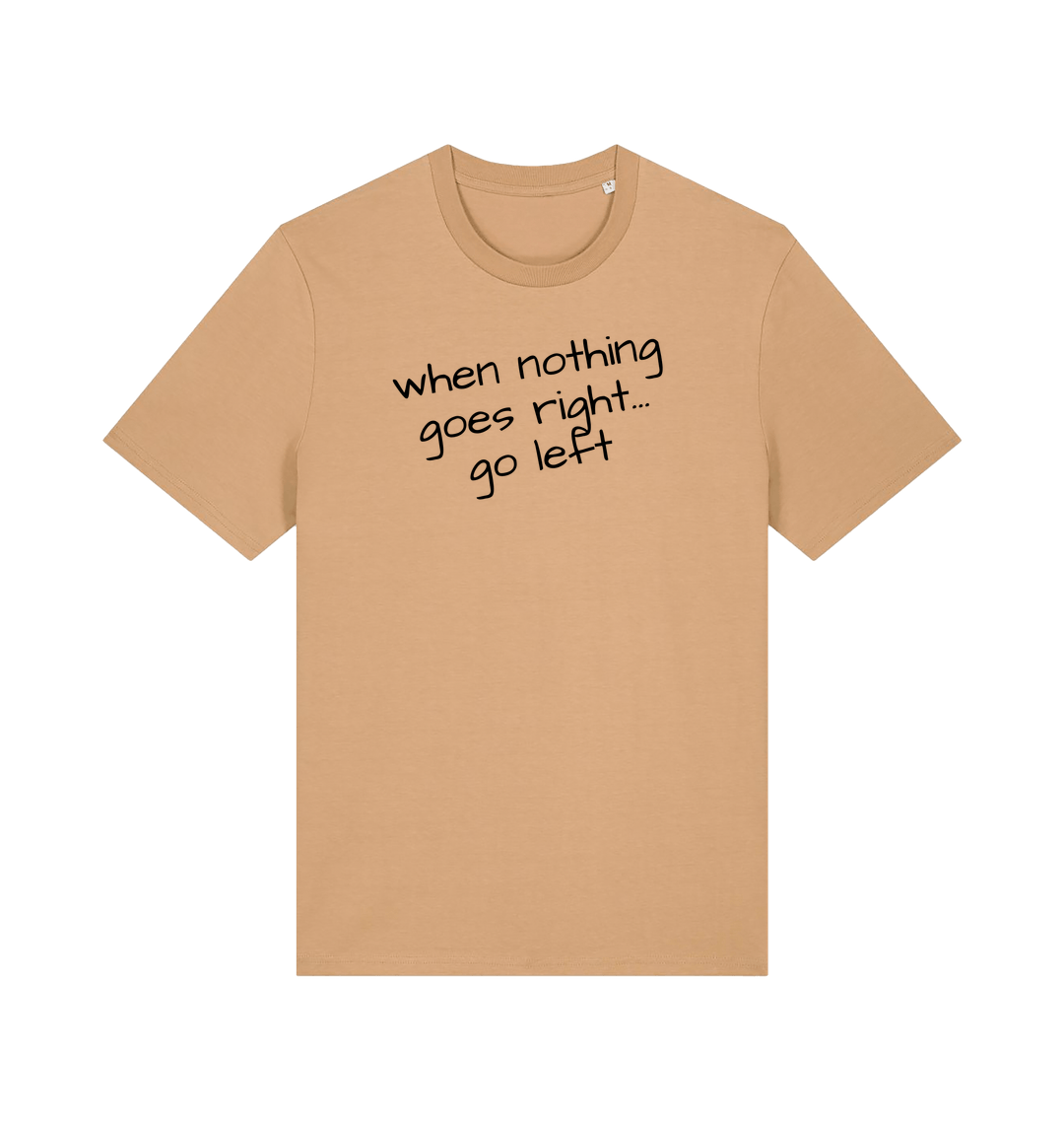 Latte Printed T-shirt Front