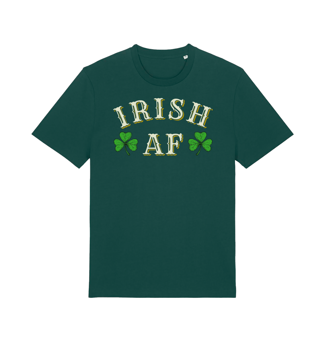 Glazed Green Printed T-shirt Front